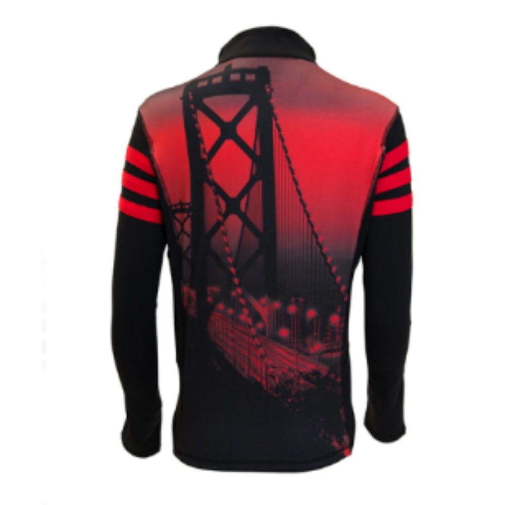San Francisco 49ers Full Zip Athletic Yoga Jacket - Brand New! 50% Off MSRP